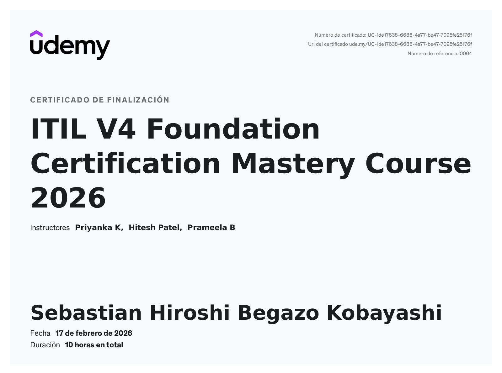 ITIL V4 Foundation Certification Mastery Course 2026